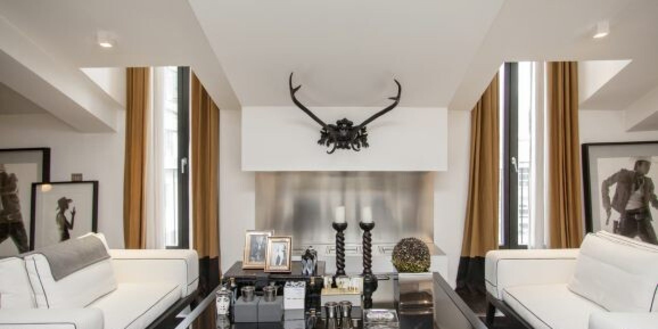 Elegant designer penthouse with spacious terrace